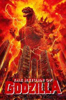 Return of Godzilla 1984 Japan Movie Premium POSTER MADE IN USA-image