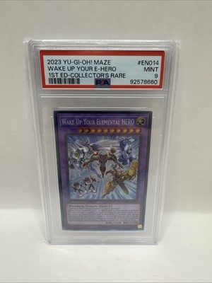 Yu-Gi-Oh! Wake Up Your E-Hero Collectors Rare 1st Edition MAZE-EN014 JAPAN-image