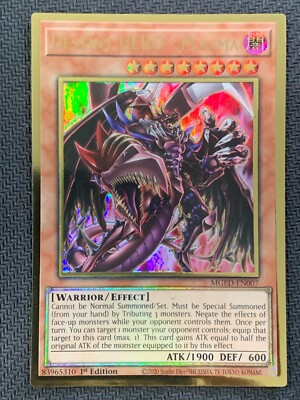 Destiny HERO - Plasma MGED-EN007 Premium Gold Rare 1st Edition - Yu-Gi-Oh!-image
