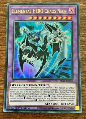( ELEMENTAL HERO CHAOS NEOS ) - Ultra - BLAR-EN055 - 1st - NM - Yu-Gi-Oh Battles-image