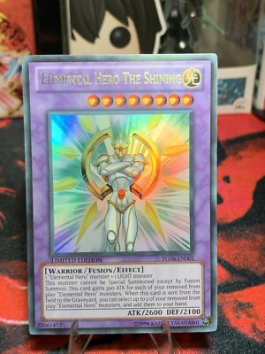 Elemental Hero The Shining YG06-EN001 | Ultra Rare | NM-image