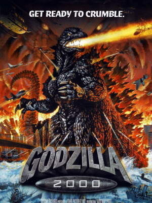 V2119 Godzilla 2000 Millennium Gojira Vintage Classic Decor WALL POSTER PRINT-image