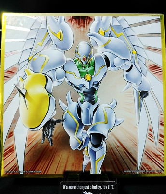 Yu-Gi-Oh Art Board Metallic Design Shikishi Elemental Hero Wingman Yugioh JAPAN-image