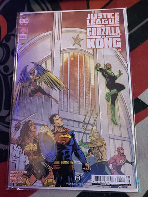 JUSTICE LEAGUE VS GODZILLA VS KONG #5  Cover A  NM UNREAD-image
