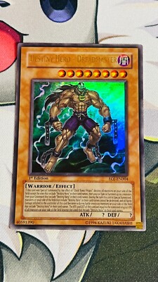 Destiny Hero - Dreadmaster EOJ-EN004 Ultra Rare 1st Edition NM Condition-image