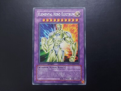 Yugioh - Elemental Hero Electrum MDP2-EN001 Rare-image