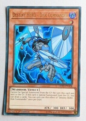 Destiny HERO - Disk Commander (LEHD-ENA08) - Ultra Rare - 1st Edition-image