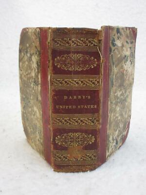 William Darby VIEW OF THE UNITED STATES 1828 H. S. Tanner, PA W/Maps First Ed.-image