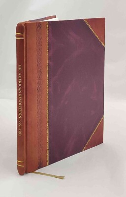 The American Revolution, 1775-1783 : an atlas of 18th century [Leather Bound]-image