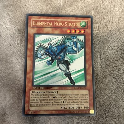Elemental Hero Stratos - MODERATELY PLAYED - ULTRA RARE - Yu-Gi-Oh! JUMP-EN012-image