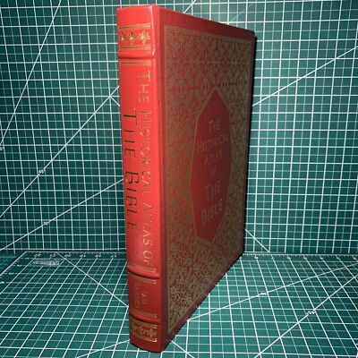 Easton Press: The Historical Atlas Of The Bible By Dr. Ian Barnes Chartwell Book-image
