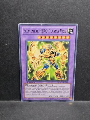 Yu-gi-oh! TCG Elemental Hero Plasma Vice LCGX-EN066 1st Edition Common-image