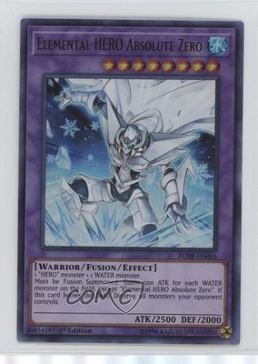 Elemental HERO Absolute Zero (UR) 1st Ed. #BLHR-EN065 0c57-image