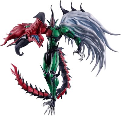 S.H.MonsterArts Yu-Gi-Oh! Duel Monsters GX Elemental Hero Flame Wingman Figure-image
