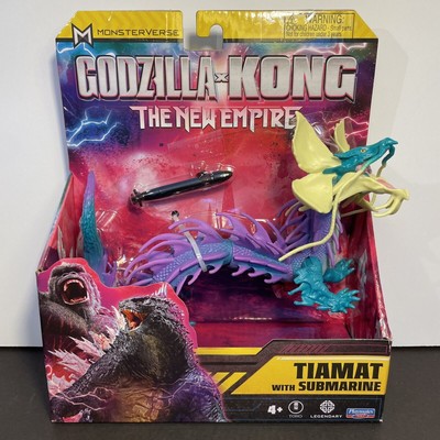 Godzilla x Kong The New Empire Tiamat Figure w Submarine 6