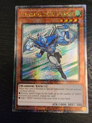 Elemental HERO Stratos (Quarter Century Secret Rare) RA03-EN177 - 1st Edition-image