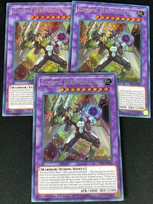 YUGIOH ELEMENTAL HERO NEBULA NEOS CT15-EN001 SECRET X3(NM)-image