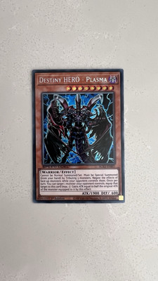 Destiny HERO - Plasma SGX1-ENB01 Secret Rare 1st Ed NM-image