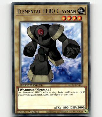 Yugioh Elemental HERO Clayman Speed Duel GX: Duelists of Shadows-image