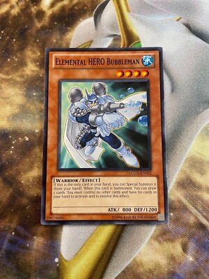 Yu-Gi-Oh! TCG Elemental HERO Bubbleman LCGX-EN012 Unlimited Common NM-image