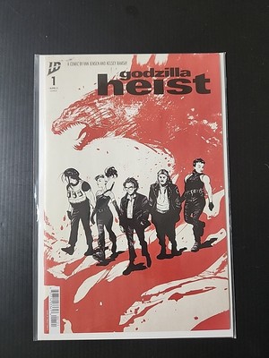 GODZILLA HEIST #1 COVER B VARIANT 2025 NM IDW-image