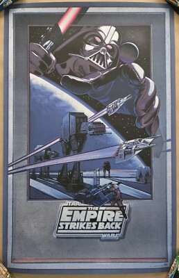 Star Wars The Empire Strikes Back Lawrence Noble Foil Print Bottleneck 2021-image