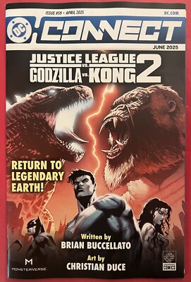 DC Connect (2025) #59 - “Godzilla Vs. Kong 2” Cover Art - From DC Comics-image