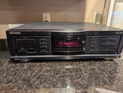 Vintage Fisher DAC-503 Automatic Digital 5 Disc CD Changer No Remote Works READ-image