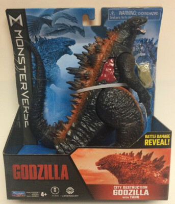 Monsterverse City Destruction Godzilla  w/ Tank & Battle Damage Reveal *READ*-image