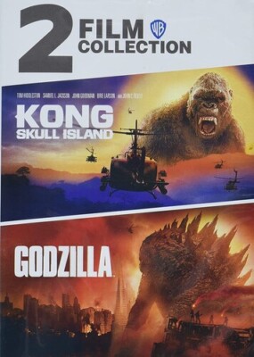 KONG: SKULL ISLAND / GODZILLA (DVD) VG Disc + Cover Art - NO CASE-image
