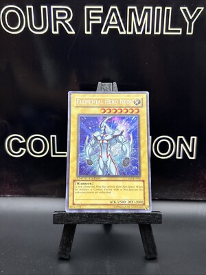 Elemental Hero Neos Secret Rare Limited Edition CT03-EN001 Yu-Gi-Oh Card  MP-image