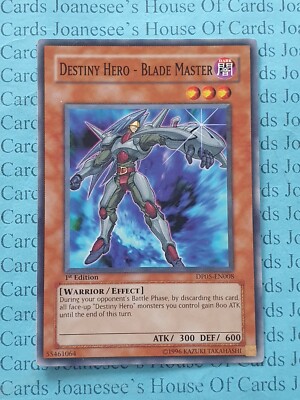 DP05-EN008 Destiny HERO - Blade Master Yu-Gi-Oh Card 1st Edition-image