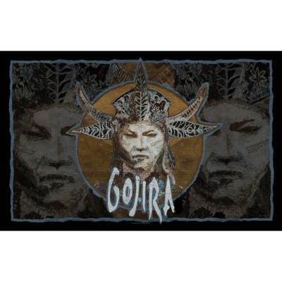 GOJIRA - FORTITUDE - FABRIC POSTER FLAG - 27x42 MUSIC TP298-image