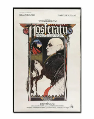 Nosferatu The Vampyre Poster 1990's Decor Wall POSTER Print UK-image