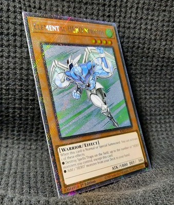 Elemental Hero Stratos (RA03 - EN177) *PLATINUM SECRET RARE* QUARTER CENTURY...-image