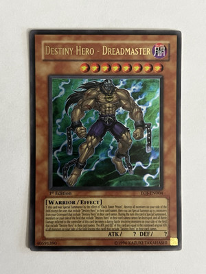 Destiny Hero - Dreadmaster EOJ-EN004 Enemy of Justice 1st Edition-image