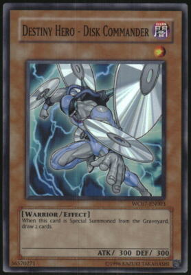Yu-Gi-Oh! - World Championship 2007 Destiny Hero - Disk Commander 2007 WC07-EN00-image