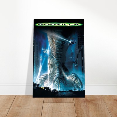 Godzilla 1998 Movie Poster - Classic Monster Film Art Wall Decor-image