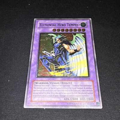 Elemental Hero Tempest EEN-EN034 Ultimate Rare Unlimited EURO  Yugioh-image
