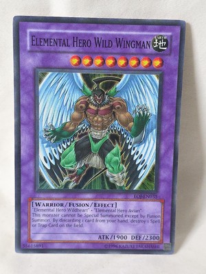 Yu-Gi-Oh! | Elemental Hero Wild Wingman | 1st Edition EOJ-EN035 Super Rare | NM -image