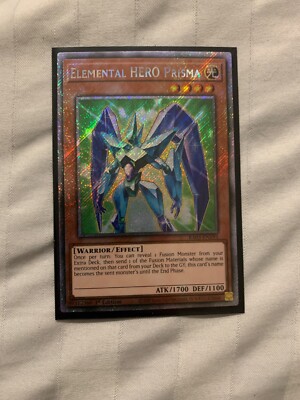 Elemental HERO Prisma - RA03-EN193 - NM - Platinum Secret Rare - 1st ed - Yugioh-image