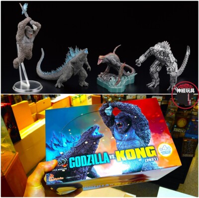 Art Spirits HYPER MODELING Godzilla vs. Kong Set 4 Pcs Figure Mechagodzilla-image