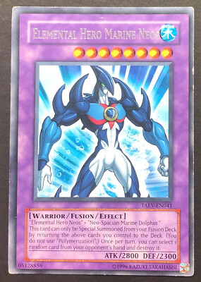 YUGIOH Elemental Hero Marine Neos TAEV-EN041 Rare Unlimited MP-image
