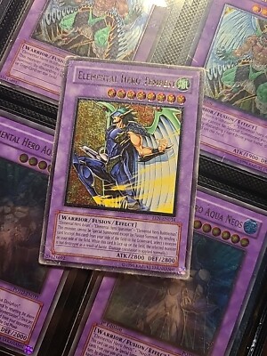 Yugioh Elemental Hero Tempest EEN-EN034 Ultimate Rare  Unlimited Edition-image