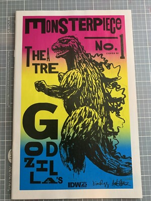 Godzilla’s Monsterpiece Theatre #1 | Jim Rugg CVR 1:10 Variant | 2024 IWD | NM+-image