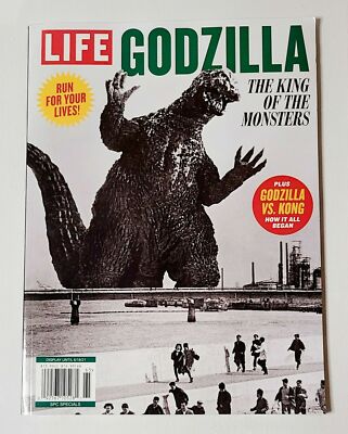 LIFE Magzine- GODZILLA The King Of The Monsters  Godzilla vs Kong  2021 NEW M-3-image