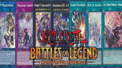 Yugioh Battles of Legend Monstrous Revenge BLMR Secret Rare 1st Edition MINT-image