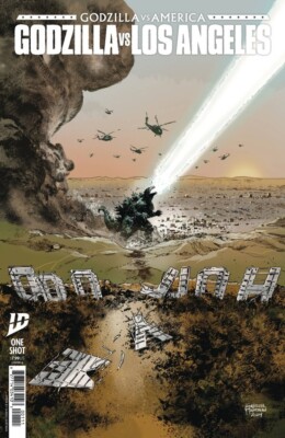 Godzilla vs. America: Los Angeles #1 Cover A (2025)-image