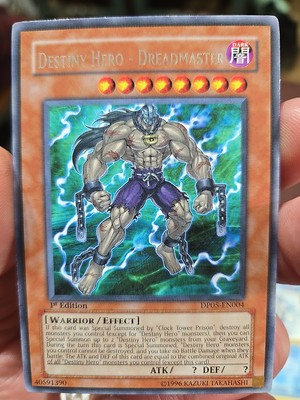 Yu-Gi-Oh! Destiny Hero - Dreadmaster #DP05-EN004 1st Edition Near Mint-image