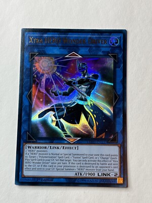 YuGiOh! Xtra HERO Wonder Driver LEHD-ENA37, Ultra Rare, 1st Ed., NM-image